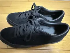 CONVERSE ブラック スエード スニーカー