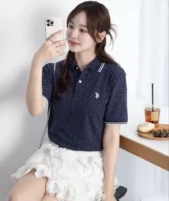 U.S. POLO ASSN.別注ラインポロシャツのサムネイル