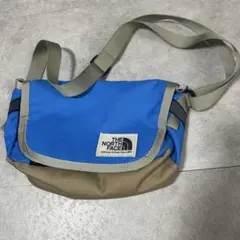 ノースフェイス キッズ ショルダーバッグ 水色 ブルー