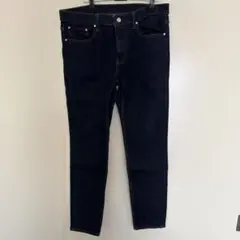 GU スキニーデニム ダークブルー 34