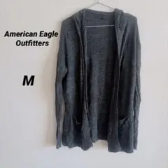 American Eagle Outfitters 【M】フード付きカーディガン
