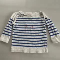 Denim Dungaree ボーダー長袖Tシャツ 90cm デニムダンガリーのサムネイル