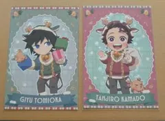 鬼滅の刃 ufotable　クリスマス 2025　ポストカード　義勇　炭治郎