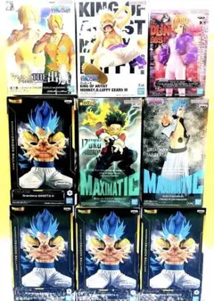 アニメ・コミックキャラクターフィギュア9体セット 最新プライズ含む 新品未開封