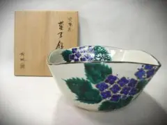 狐森窯「福森阿也」作 四方 菓子鉢 染付 紫陽花 茶道具 共箱 2026年最新】福森阿也作の人気アイテム - メルカリ