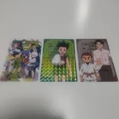 ハンターハンター銀だこ　コラボカード　シークレット含む3枚セット