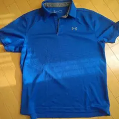 Under Armour HeatGear ポロシャツ L 青