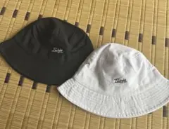 【新品•未使用】バケットハットセット（黒/白）