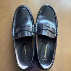 MOONSTAR ローファー 黒 26.0 EEE 幅広 学生 通学 美品