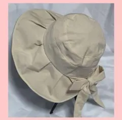 【新品】遮光UVカット 帽子 レディースハット レディース 日焼け防止 ホワイト