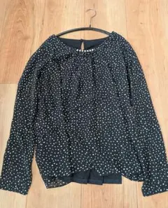 新品、タグつき】✳︎eur3ドット柄ブラウス✳︎ - メルカリ