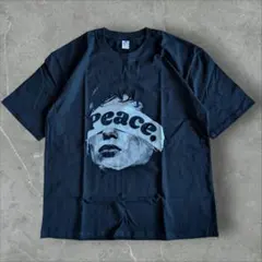 ストリート y2k opium archive 半袖 Tシャツ 黒 グランジ L