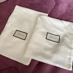 GUCCI 巾着 保存袋 2枚セット