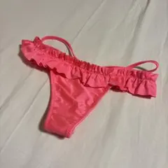 美品 ネオンピンク ブラジリアンビキニ Tバッグ Mサイズ