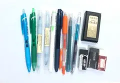 廃番ありボールペン消しゴムなどまとめ売り/廃番廃盤文房具ペンボールペン高級のサムネイル