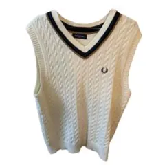 FRED PERRY×Ray BEAMS 別注 チルデン ニットベスト Mサイズ - メルカリ