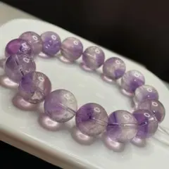 アメトリン】13mm 大玉ブレスレット 内径18cm 天然石 - メルカリ
