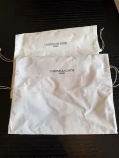 CHRISTIAN DIOR 布製ポーチ 2個セット