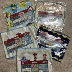 【新品未使用】トイストーリー　5枚タオルセット