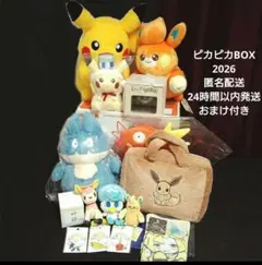 【3/8まで超特価】ピカピカボックス2026 ポケモン ピカチュウ パモ ゴンベ