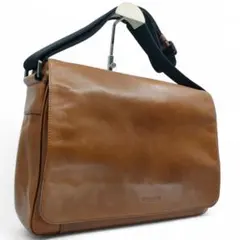 COACH コーチ ショルダーバッグ レザー ブラウン　コーチ　メッセンジャー