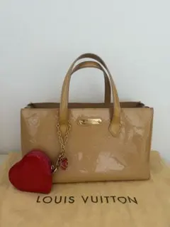 【お値下げ】LV ルイヴィトン ヴェルニトートバッグ　ベージュ