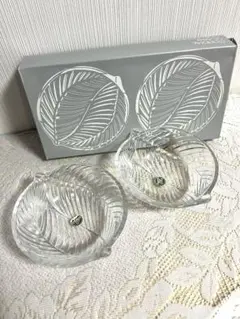 【未使用】HOYA 木の葉 小鉢 13cm 2個セットのサムネイル
