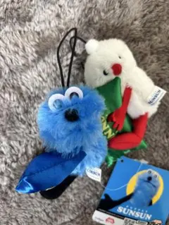 パペットスンスン おやすみピローマスコット　2個セット