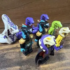 レゴ　ニンジャゴー　ヘビ族　ミニフィグ