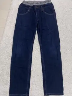 EDWIN エドウィン ダークブルー デニムパンツ サイズ160