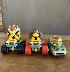 マリオカート ミニカー 3台セット クッパ ドンキーコングのサムネイル