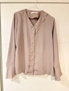【美品】ピンクブラウス　韓国
