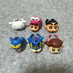クレヨンしんちゃん　ガチャガチャ　ぷくっとリング　指輪