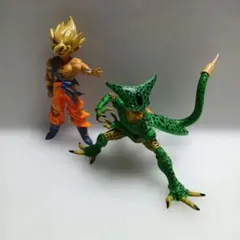 ジャンク品 HGドラゴンボールZ フィギュア 孫悟空 セル パーツ欠品のサムネイル