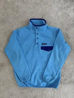 レアカラー‼️ パタゴニア　スナップt シンチラ　フリース　水色