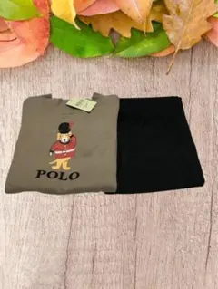 【新品未使用】Polo ベージュ 犬プリント ルームウェア