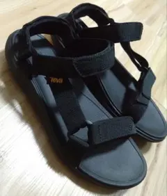 Teva ブラック 黒 サンダル 24cm