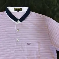 McGREGOR ストライプ ポロシャツ M