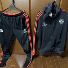 adidas マンチェスター・ユナイテッド ジャージ/スウェット　上下セット