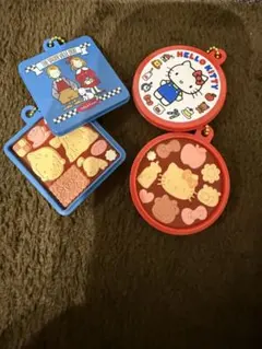 ハローキティ クッキー型キーホルダー 2個セット