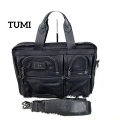 美品】トゥミ 96108D4 アルファ 2way ビジネスバッグ 黒 A4可 - メルカリ