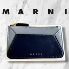 新品未使用　MARNI レザーフラグメントケース 財布　カードケースのサムネイル