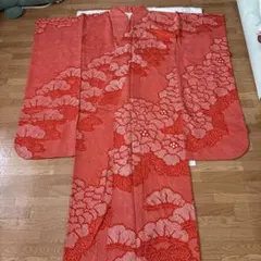 牡丹と松柄振袖(総絞り)袋帯セットお値下げ❗️のサムネイル