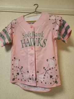 【希少】ソフトバンクホークス ピンク ユニフォーム M