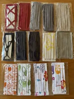 手作り布製マスク 13枚セット