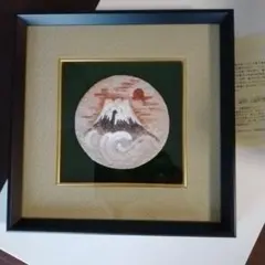菅原 拓洋 白富士山 金箔押 絵画 美品 白富士山 金箔押 菅原拓洋 絵画 - メルカリ