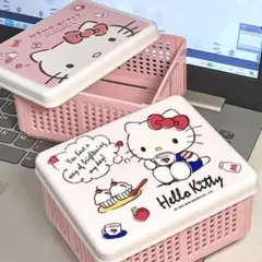 Hello Kitty 収納ボックス ピンク