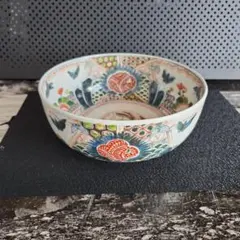 田添琴英 豆鉢 ラウンド魚子 菊ぎ アンバーブルー - メルカリ