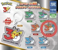 ポケモン30周年メタルチャームマスコット　リザードン
