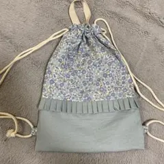 44 ナップサック　ハンドメイド　入学入園準備